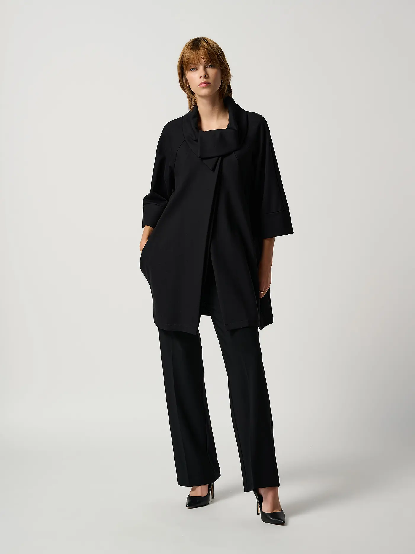 JOSEPH RIBKOFF | Hose Flared Fit | schwarz